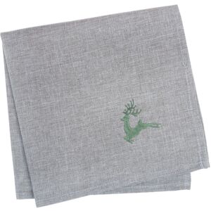 XS-Stock.com Ltd Merry Christmas Fabric Tablecloths / Napkins Xmas Decoration - Grey - 4pk of Napkins XS-Stock.com Ltd Merry Christmas Fabric Tablecloths / Napkins Xmas Decoration - Grey - 4pk of Napkins
