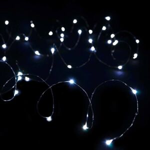 XS-Stock.com Ltd Micro LED Copper Wire Fairy Lights USB Christmas Lights - Cool White - 200 LEDs XS-Stock.com Ltd Micro LED Copper Wire Fairy Lights USB Christmas Lights - Cool White - 200 LEDs