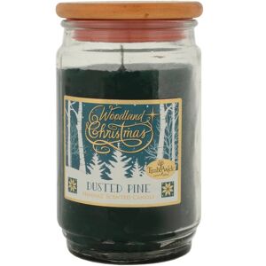 XS-Stock.com Ltd Timber Wick Crackling Christmas Scented Candle Large Glass 18oz - Dusted Pine XS-Stock.com Ltd Timber Wick Crackling Christmas Scented Candle Large Glass 18oz - Dusted Pine
