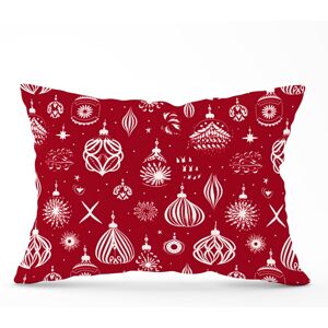 WRT Ltd Red Christmas Decorations Pattern Cushions - 33cm x 48cm WRT Ltd Red Christmas Decorations Pattern Cushions - 33cm x 48cm