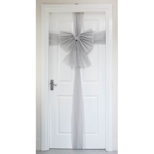 XS-Stock.com Ltd Christmas Door Bow Decoration Diamante Tie Red Silver - Silver XS-Stock.com Ltd Christmas Door Bow Decoration Diamante Tie Red Silver - Silver