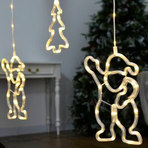 XS-Stock.com Ltd 5pc Window Curtain Light Christmas Decoration LED Santa Tree 1.2m XS-Stock.com Ltd 5pc Window Curtain Light Christmas Decoration LED Santa Tree 1.2m