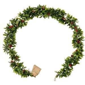 XS-Stock.com Ltd 6ft Light Up Christmas Garland Mistletoe Berries Pine Cones XS-Stock.com Ltd 6ft Light Up Christmas Garland Mistletoe Berries Pine Cones
