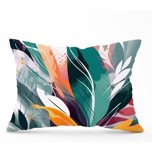 WRT Ltd Coloured Abstrace Feather Leaves Cushions - 33cm x 48cm WRT Ltd Coloured Abstrace Feather Leaves Cushions - 33cm x 48cm