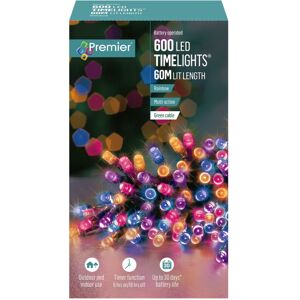 Gifts Direct 2 U Ltd Premier Decorations Battery Powered Indoor/Outdoor 1000 LED Christmas Lights - Multicolour Gifts Direct 2 U Ltd Premier Decorations Battery Powered Indoor/Outdoor 1000 LED Christmas Lights - Multicolour