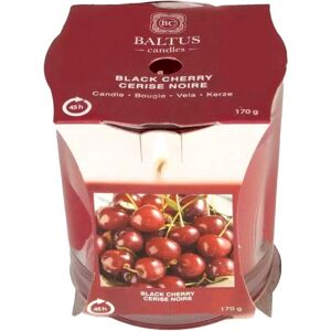 XS-Stock.com Ltd Baltus Scented Candle Glass Jar Holder 170g Fragrance 45 Hours - Black Cherry XS-Stock.com Ltd Baltus Scented Candle Glass Jar Holder 170g Fragrance 45 Hours - Black Cherry