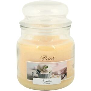 XS-Stock.com Ltd Price's Medium Scented Candle Glass Jar With Lid 60 Hours 340g - Vanilla XS-Stock.com Ltd Price's Medium Scented Candle Glass Jar With Lid 60 Hours 340g - Vanilla