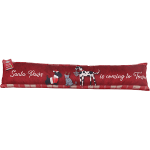 XS-Stock.com Ltd Christmas Design Plush Draught Excluder Home Door Insulation - Santa Paws XS-Stock.com Ltd Christmas Design Plush Draught Excluder Home Door Insulation - Santa Paws
