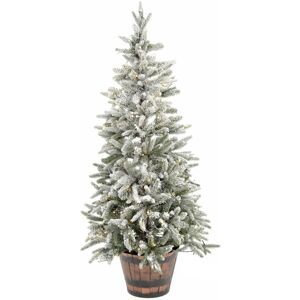 XS-Stock.com Ltd Christmas Tree Pre-Lit Snow Tip Potted Artificial 138cm (4.5ft) XS-Stock.com Ltd Christmas Tree Pre-Lit Snow Tip Potted Artificial 138cm (4.5ft)