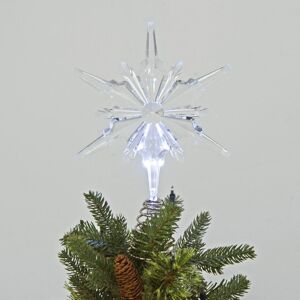 XS-Stock.com Ltd Cool White LED Plastic Star Christmas Tree Topper XS-Stock.com Ltd Cool White LED Plastic Star Christmas Tree Topper