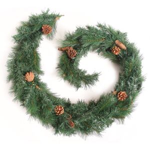 Best Artificial Ltd Best Artificial 6ft-9ft-12ft Colorado Pine Christmas Garland with Pine Cones - Optional Lights - 6ft / 180cm - No Best Artificial Ltd Best Artificial 6ft-9ft-12ft Colorado Pine Christmas Garland with Pine Cones - Optional Lights - 6ft / 180cm - No