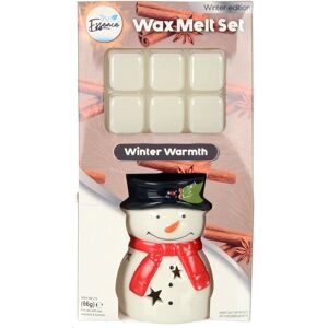 XS-Stock.com Ltd Christmas Wax Melt Set Festive Novelty Ceramic Candle Burner 10cm - Snowman XS-Stock.com Ltd Christmas Wax Melt Set Festive Novelty Ceramic Candle Burner 10cm - Snowman