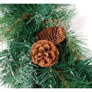 Best Artificial Ltd Best Artificial 6ft-9ft-12ft Frosted Luxury Christmas Garland with Pine Cones - Optional Lights - 12ft / 360cm - No Best Artificial Ltd Best Artificial 6ft-9ft-12ft Frosted Luxury Christmas Garland with Pine Cones - Optional Lights - 12ft / 360cm - No