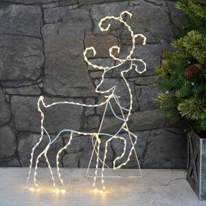 XS-Stock.com Ltd Light Up Reindeer Silhouette Outdoor Christmas Decoration 60cm XS-Stock.com Ltd Light Up Reindeer Silhouette Outdoor Christmas Decoration 60cm