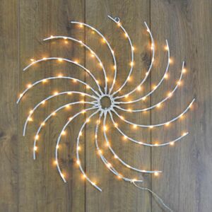XS-Stock.com Ltd Light Up Swirl Wheel Christmas Decoration Wall Hanging 50cm XS-Stock.com Ltd Light Up Swirl Wheel Christmas Decoration Wall Hanging 50cm