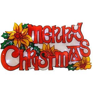 XS-Stock.com Ltd Merry Christmas LED Window Silhouette Battery Operated 44cm XS-Stock.com Ltd Merry Christmas LED Window Silhouette Battery Operated 44cm