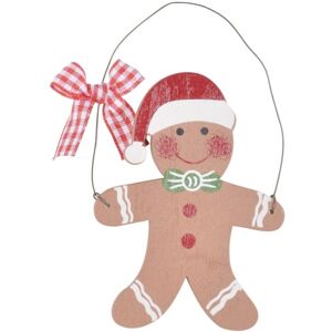XS-Stock.com Ltd Set Of 6 Gingerbread Man Xmas Tree Decorations Wooden Boxed XS-Stock.com Ltd Set Of 6 Gingerbread Man Xmas Tree Decorations Wooden Boxed