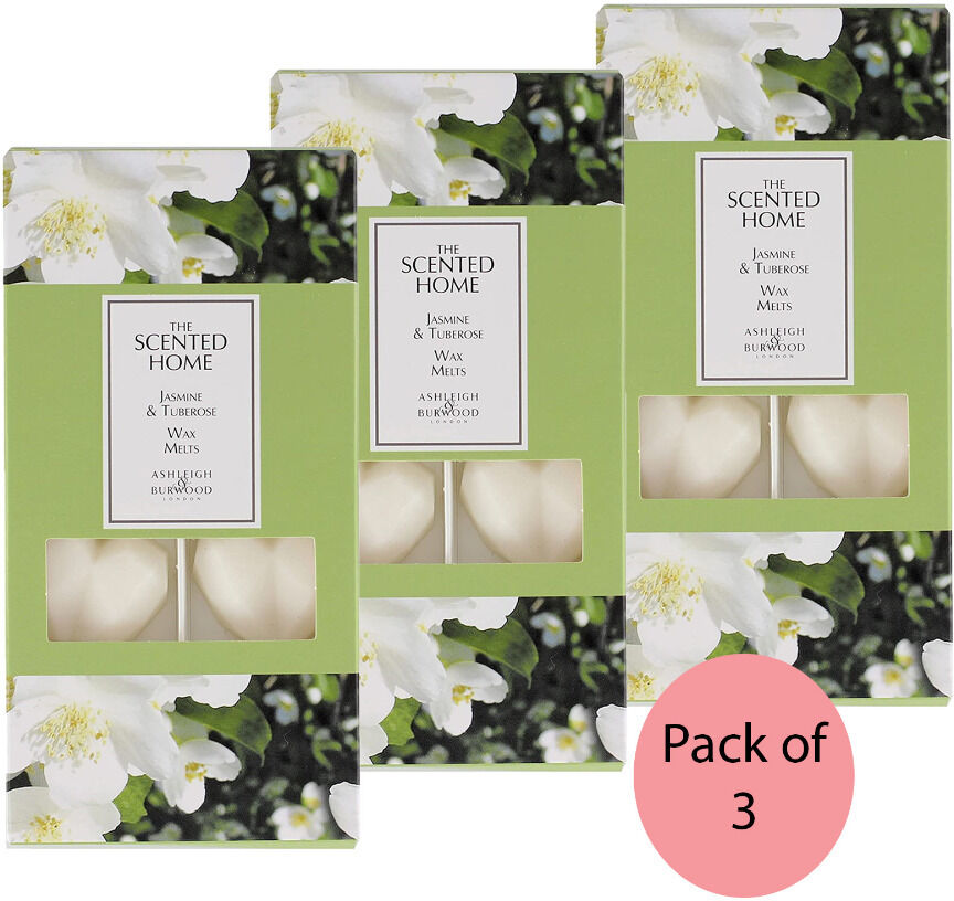 Gifts Direct 2 U Ltd Wax Melt Set Home Fragrance - Jasmine & Tuberose x 3