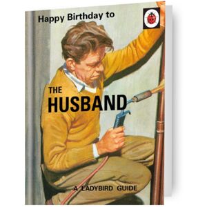 Danilo Promotions Ltd Ladybird Books 'The Husband' Birthday Card