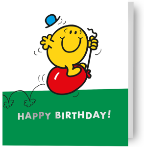 Danilo Promotions Ltd Mr Men & Little Miss Mr Happy Birthday Card