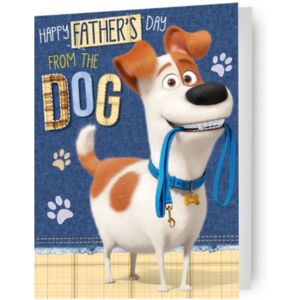 Danilo Promotions Ltd The Secret Life of Pets Father's Day Card From the Dog
