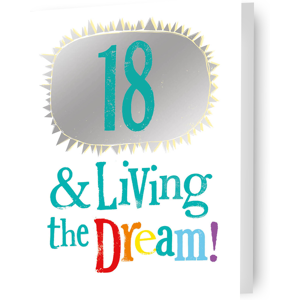 Danilo Promotions Ltd Brightside Age 18 Birthday Card Danilo Promotions Ltd Brightside Age 18 Birthday Card