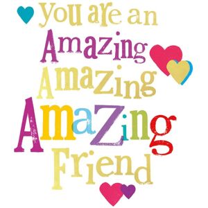 Danilo Promotions Ltd Brightside 'Amazing Friend' Birthday Card Danilo Promotions Ltd Brightside 'Amazing Friend' Birthday Card