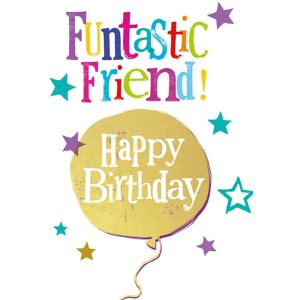 Danilo Promotions Ltd Brightside 'Funtastic Friend' Birthday Card Danilo Promotions Ltd Brightside 'Funtastic Friend' Birthday Card