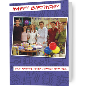 Danilo Promotions Ltd Friends 'Good friends never mention your age' Birthday Card Danilo Promotions Ltd Friends 'Good friends never mention your age' Birthday Card