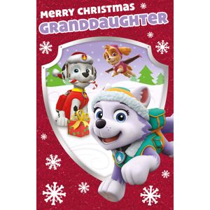 Danilo Promotions Ltd Paw Patrol 'Granddaughter' Christmas Card Danilo Promotions Ltd Paw Patrol 'Granddaughter' Christmas Card