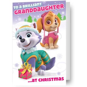 Danilo Promotions Ltd Paw Patrol Granddaughter Christmas Card Danilo Promotions Ltd Paw Patrol Granddaughter Christmas Card