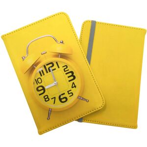 WRT Ltd Yellow Alarm Clock Passport Cover WRT Ltd Yellow Alarm Clock Passport Cover