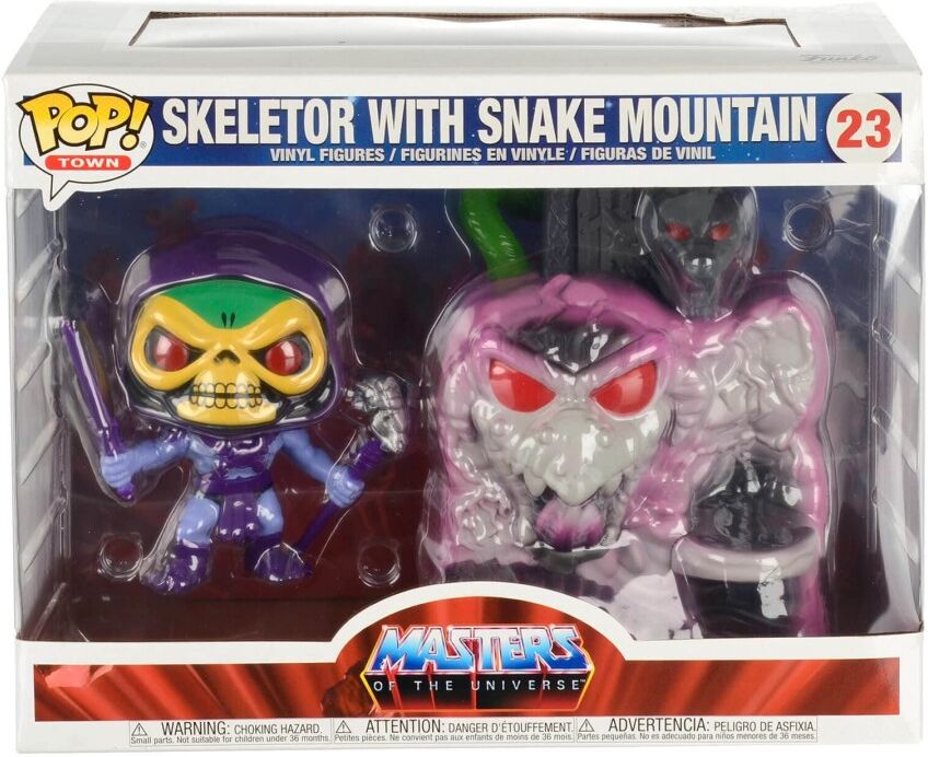 XS-Stock.com Ltd Funko Masters Of The Universe Skeletor With Snake Mountain