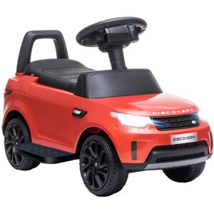 MHSTAR UK LTD AIYAPLAY Land Rover Licensed 6V Kids Electric Ride On Car, 2 in 1 Sliding Car Battery Powered Car with Headlights Music Horn, for 18-60 Months - Red