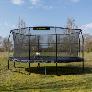 YJ Europe Ltd 14ft x 17ft Oval JumpPod Trampoline YJ Europe Ltd 14ft x 17ft Oval JumpPod Trampoline