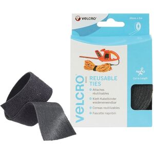 GHB Traders Limited VELCRO� Brand ONE-WRAP� Reusable Ties 30mm x 5m Black VEL60254