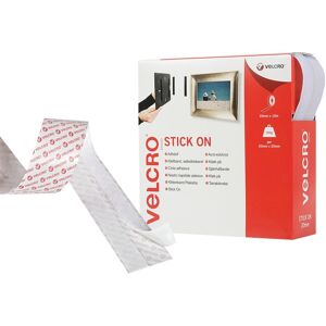GHB Traders Limited VELCRO� Brand Stick On Tape 20mm x 10m White VEL60219