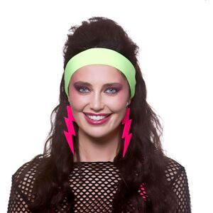 XS-Stock.com Ltd 80s Headband Bright Neon Colour Disco Festival Fancy Dress - Neon Green XS-Stock.com Ltd 80s Headband Bright Neon Colour Disco Festival Fancy Dress - Neon Green