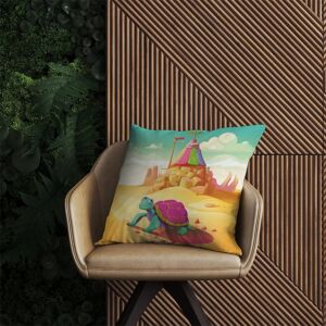 WRT Ltd Turtle On A Beach Holiday Outdoor Cushion - 60cm x 60cm WRT Ltd Turtle On A Beach Holiday Outdoor Cushion - 60cm x 60cm