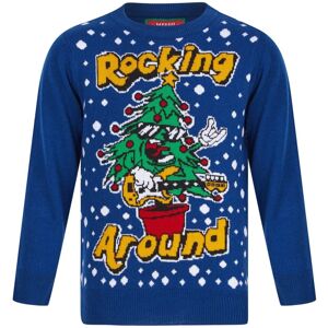 XS-Stock.com Ltd Kids Rocking Around The Christmas Tree Jumper - Sapphire blue - 4-5 XS-Stock.com Ltd Kids Rocking Around The Christmas Tree Jumper - Sapphire blue - 4-5