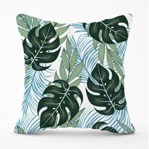 WRT Ltd Tropical Pattern With Bright Plants And Flowers Cushions - 45cm x 45cm WRT Ltd Tropical Pattern With Bright Plants And Flowers Cushions - 45cm x 45cm