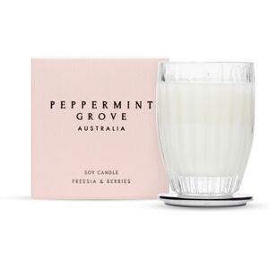 Jesters Party Freesia & Berries - Sm Glass Jar Jesters Party Freesia & Berries - Sm Glass Jar