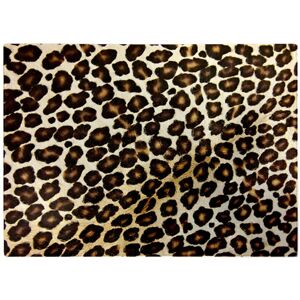 WRT Ltd Leopard Hide Print Glass Chopping Board WRT Ltd Leopard Hide Print Glass Chopping Board