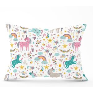 WRT Ltd Unicorn And Rainbows Cushions - 33cm x 48cm WRT Ltd Unicorn And Rainbows Cushions - 33cm x 48cm