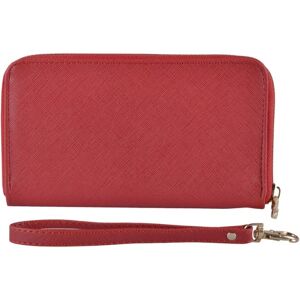 XS-Stock.com Ltd Womens Purse Classic Britt Faux Leather Clip On Wrist Strap - Red XS-Stock.com Ltd Womens Purse Classic Britt Faux Leather Clip On Wrist Strap - Red