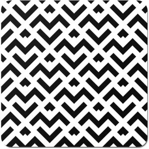 WRT Ltd Black And White Abstract Pattern Coasters WRT Ltd Black And White Abstract Pattern Coasters