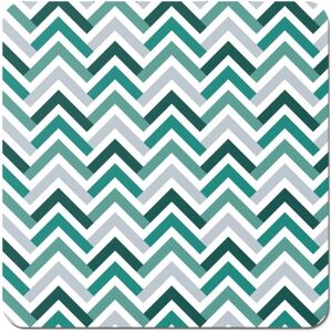 WRT Ltd Geometric Retro Vintage Colored Chevron Pattern Coasters WRT Ltd Geometric Retro Vintage Colored Chevron Pattern Coasters