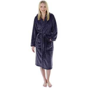 XS-Stock.com Ltd Autumn Faith Womens Deluxe Plush Robe With Pockets And Belt - Dove Grey - M XS-Stock.com Ltd Autumn Faith Womens Deluxe Plush Robe With Pockets And Belt - Dove Grey - M