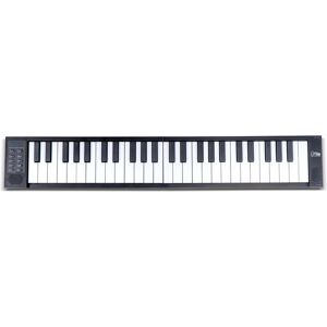 NORMANS (BURTON UPON TRENT) LIMITED Carry-On 49 Key Touch Sensitive Folding Piano - Black NORMANS (BURTON UPON TRENT) LIMITED Carry-On 49 Key Touch Sensitive Folding Piano - Black