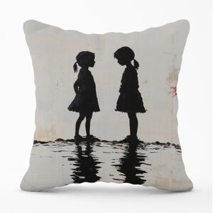 WRT Ltd Silhouettes In The Rain Cushions - 33cm x 48cm WRT Ltd Silhouettes In The Rain Cushions - 33cm x 48cm